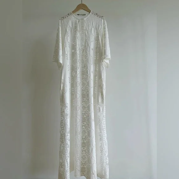 MR LARKIN LOLA DRESS, PEARL L